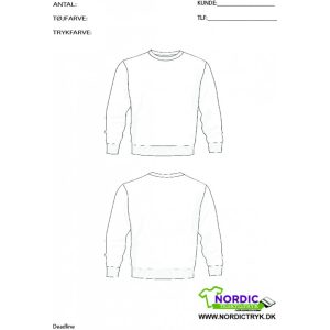 Sweatshirt Tryk