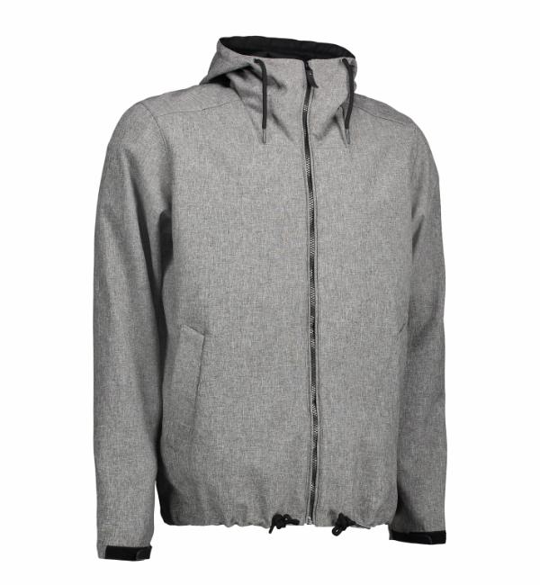 Casual Hættesoftshell herrejakke - Billede 2