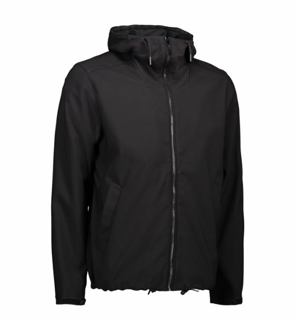 Casual Hættesoftshell herrejakke