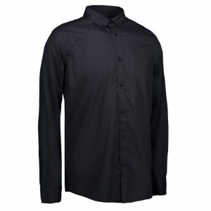 Casual stretch skjorte herre - Billede 4