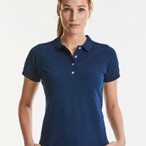 Dame Fitted Stretch Poloshirt