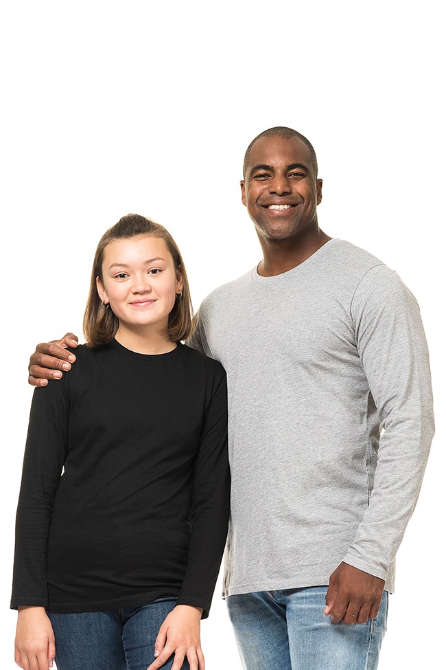 Unisex T-shirt Langærmet