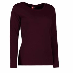 Interlock T-shirt Dame langærmet - Billede 3