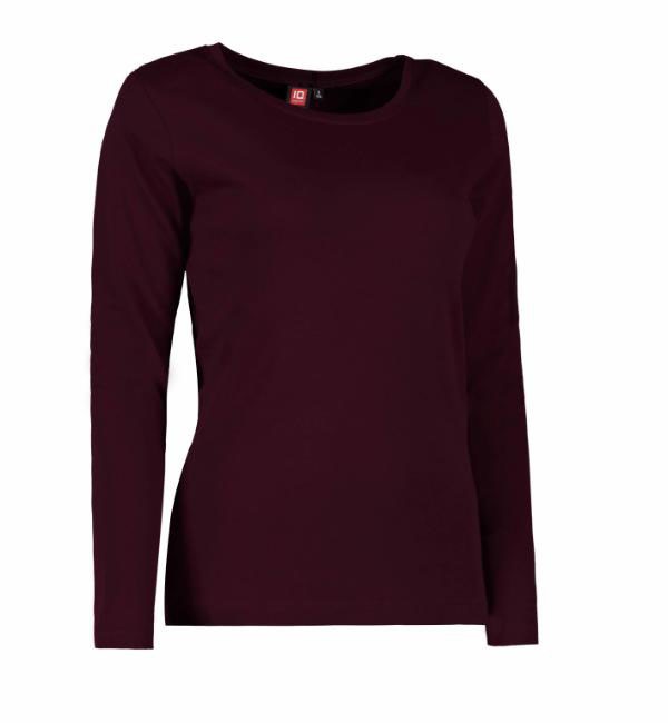 Interlock T-shirt Dame langærmet - Billede 3