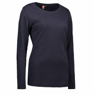 Interlock T-shirt Dame langærmet - Billede 10