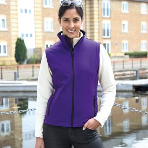 Klassisk damesoftshell vest