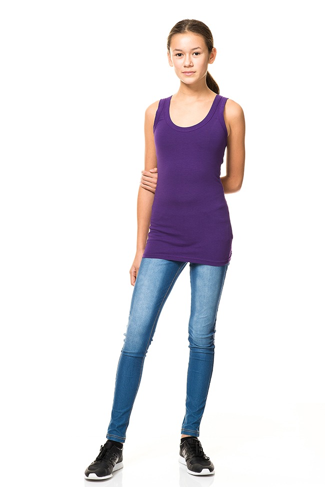 Long Stretch Top - Billede 3