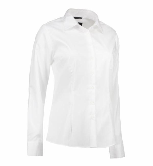 Non Iron dameskjorte slim fit - Billede 2