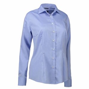 Non Iron dameskjorte slim fit