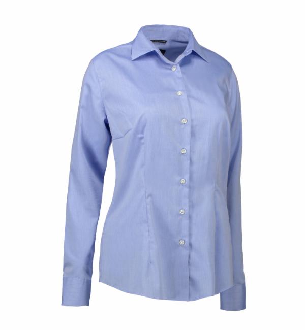 Non Iron dameskjorte slim fit