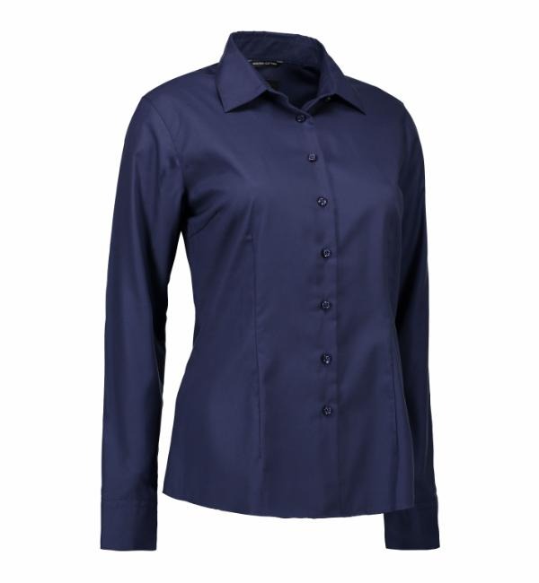 Non Iron dameskjorte slim fit - Billede 3