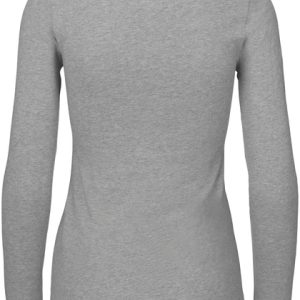 Alternative view of Økologisk Langærmet dame t-shirt