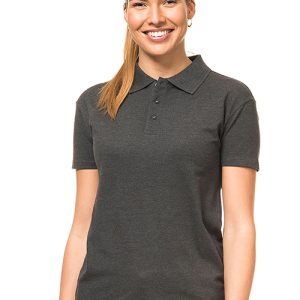 Alternative view of Økologisk Stretch Poloshirt