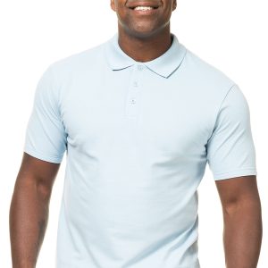 Økologisk Stretch Poloshirt - Billede 3