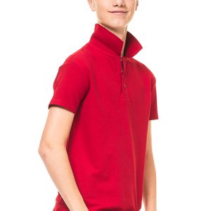 Økologisk Stretch Poloshirt - Billede 4