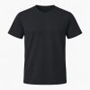 Sort T-shirt, farve #26282B