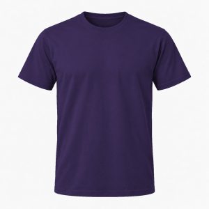 Mørk lilla T-shirt, farve #36294F