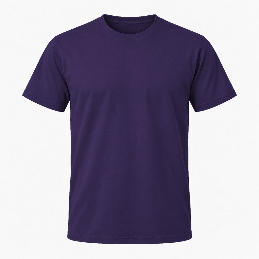Mørk lilla T-shirt, farve #36294F