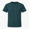 Mørk petrol T-shirt, farve #25444A