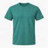 Turkisgrøn T-shirt, farve #3A837D