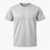 Lysegrå T-shirt, farve #C8C9C7