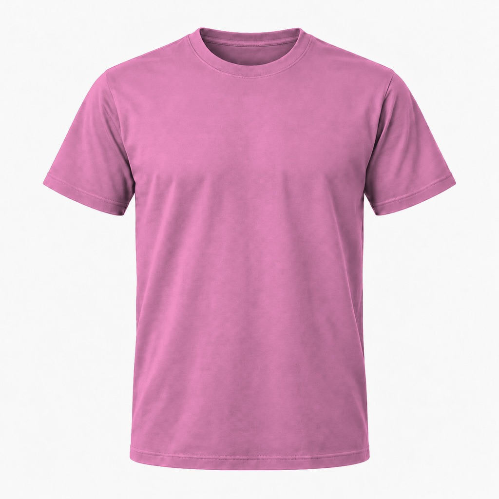 Rosa T-shirt, farve #CC7CA7