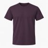 Aubergine T-shirt, farve #463140