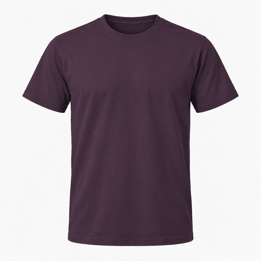 Aubergine T-shirt, farve #463140