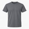 Grå T-shirt, farve #66676C