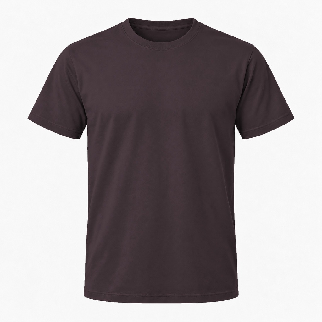 Mørk blomme T-shirt, farve #403338