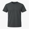 Koksgrå T-shirt, farve #404444