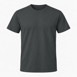 Koksgrå T-shirt, farve #404444