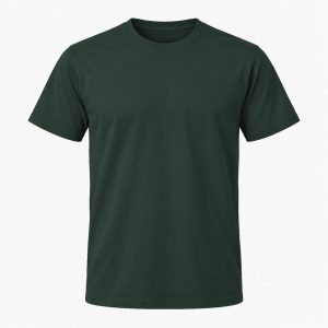 Mørk skovgrøn T-shirt, farve #2B3A33