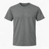 Mellemgrå T-shirt, farve #717372