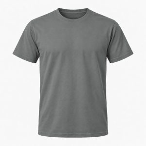 Mellemgrå T-shirt, farve #717372