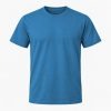 Havblå T-shirt, farve #3274A4