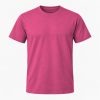Pink T-shirt, farve #CA4B79