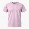 Lys rosa T-shirt, farve #DEBFD1
