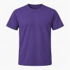 Lilla T-shirt, farve #523E7E