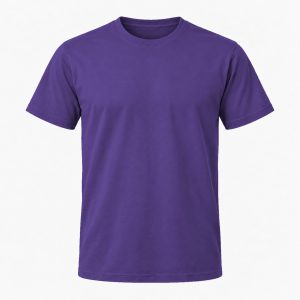 Lilla T-shirt, farve #523E7E