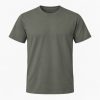 Gråoliven T-shirt, farve #63655B