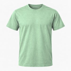Mintgrøn T-shirt, farve #AACEAE