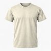 Natur T-shirt, farve #DBD6C3