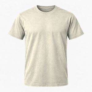 Natur T-shirt, farve #DBD6C3