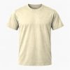 Creme T-shirt, farve #E5DBBD