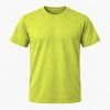 Citrongrøn T-shirt, farve #C8D248