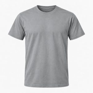 Sølvgrå T-shirt, farve #97999B