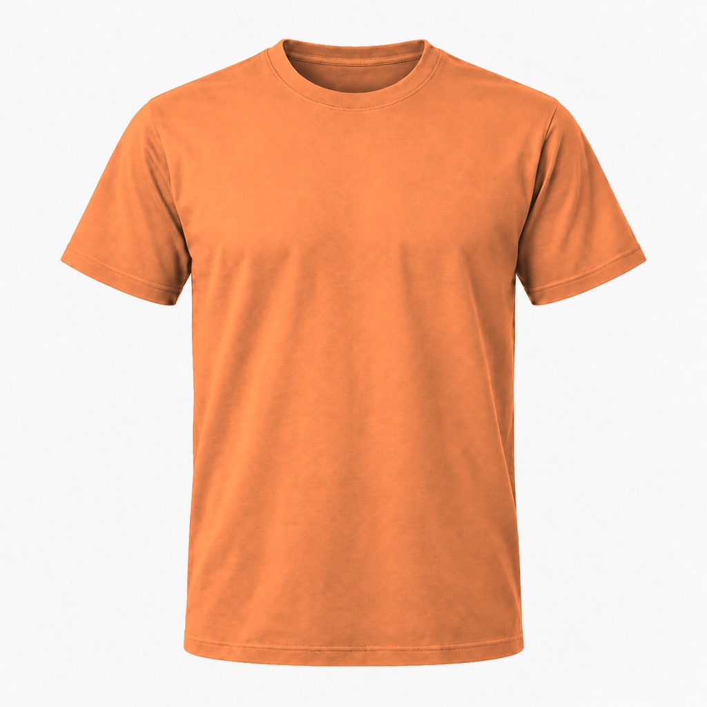 Koralorange T-shirt, farve #EF8650